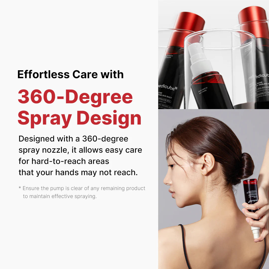 Medicube Red Acne Body Peeling Shot 110G