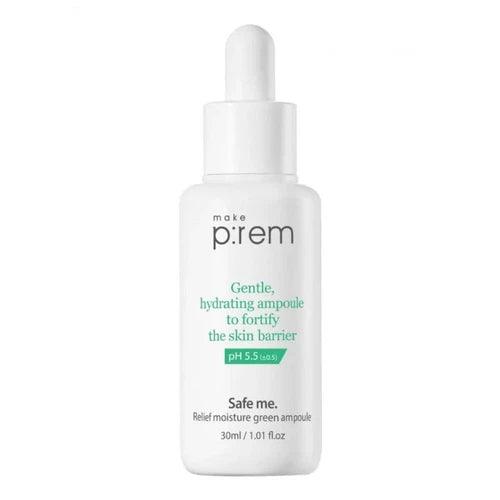 Make P:Rem Safe Me. Relief Moisture Green Ampoule 50Ml