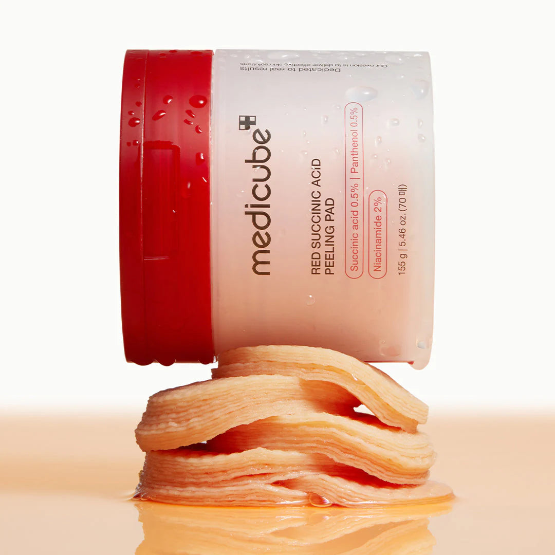 Medicube Red Succinic Acid Peeling Pad 155G/70Pads