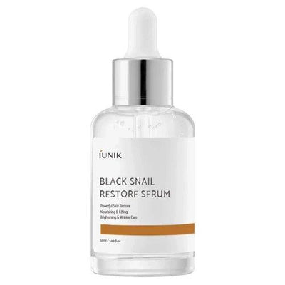 iUNIK Black Snail Sérum Réparateur 50 ml