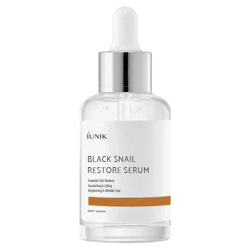 iUNIK Black Snail Sérum Réparateur 50 ml