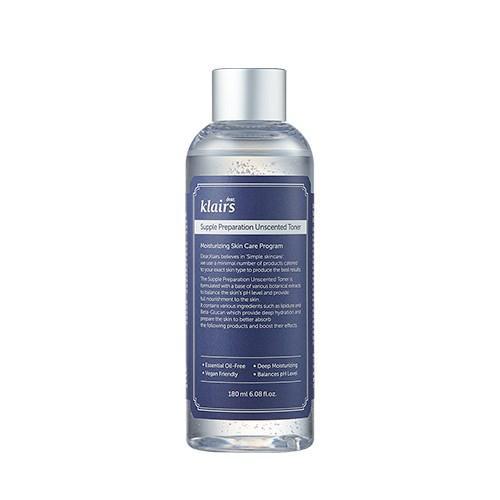 Klairs Supple Preparation Toner Sans Parfum 180 ml