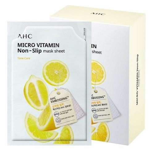 Ahc Micro Vitamin Non-Slip Mask Sheet 33Ml x 10pcs