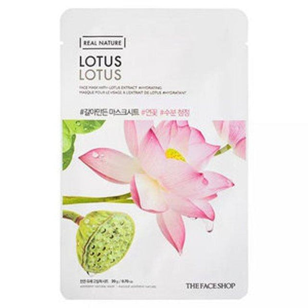 THE FACE SHOP Real Nature Face Mask #Lotus (20g