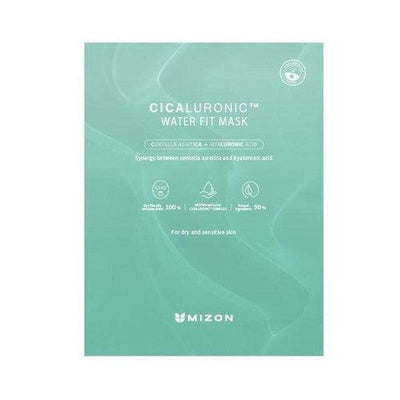 Mizon Cicaluronic Water Fit Masque en Tissu 24 g x 10