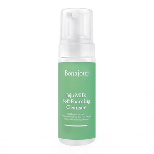 Bonajour Jeju Milk Soft Foaming Cleanser 160ml-Cleansing Foam-Skincare Coréenne