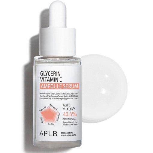 APLB Glycerin Vitamin C Ampoule Serum 40ml-serum-Skincare Coréenne