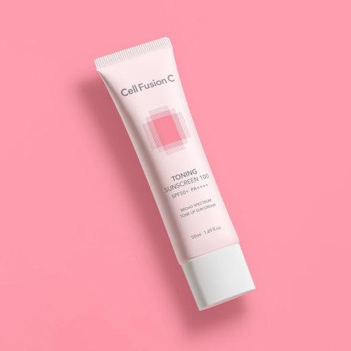 Cell Fusion C Toning Sunscreen SPF 50+ / PA++++ 50ml-Sunscreen-Skincare Coréenne