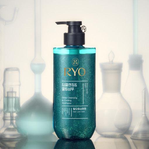 Ryo Deep Cleansing & Cooling Shampoo 480Ml