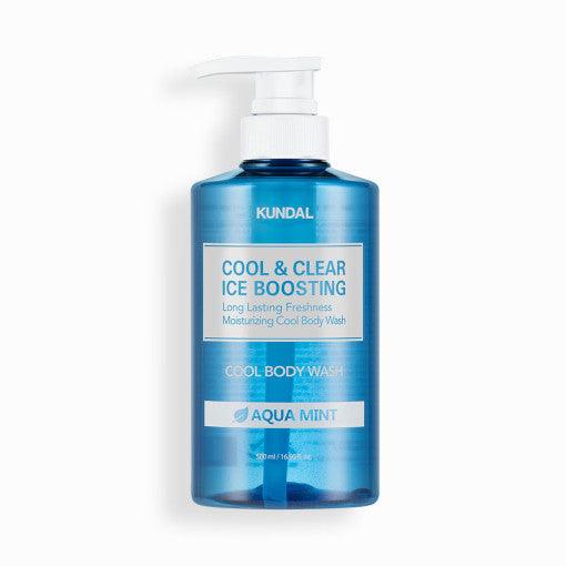 Kundal Cool & Clear Ice Boosting Cool Body Wash 500Ml #Aqua Mint