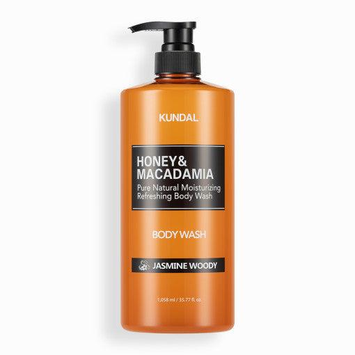 Kundal Honey & Macadamia Pure Natural Moisturizing Refreshing Body Wash 1058Ml #Jasmine Woody