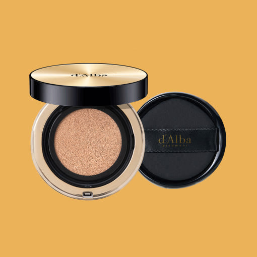 d'Alba Glow Fit Serum Cover Cushion 15g+15g Refill SPF50+ PA++++