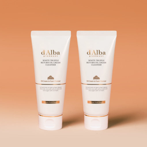 d'Alba White Truffle Return Oil Cream Cleanser Tube 100ml x 2ea