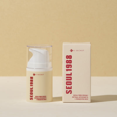 K-Secret Seoul 1988 Cream : Retinal Liposome 1% + Fermented Rice 50Ml