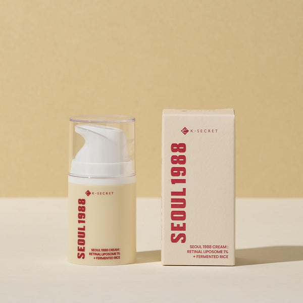 K-Secret Seoul 1988 Cream : Retinal Liposome 1% + Fermented Rice 50Ml