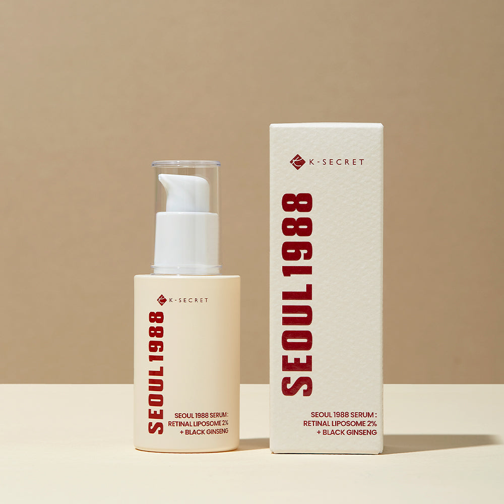 K-Secret Seoul 1988 Serum: Retinal Liposome 2% + Black Ginseng 30Ml