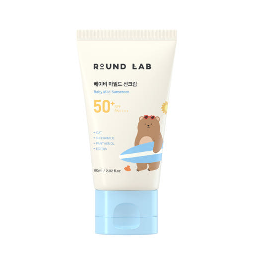 Round Lab Crème Solaire Baby Mild SPF50+ 60 ml