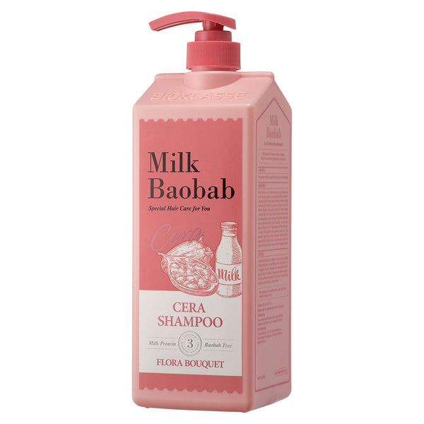 BIOKLASSE Milk Baobab Cera Shampooing Flora Bouquet 1,2 L