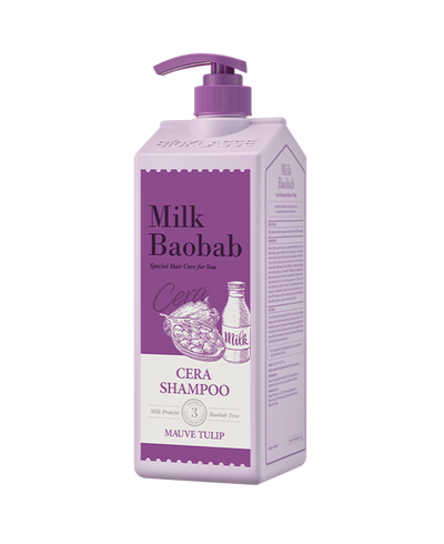 BIOKLASSE Milk Baobab Cera Shampooing Mauve Tulip 1,2 L