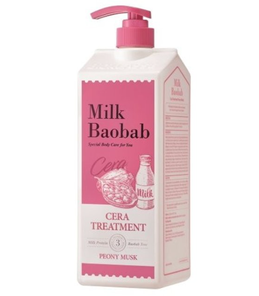 BIOKLASSE Milk Baobab Cera Soin Capillaire Peony Musk 1,2 L