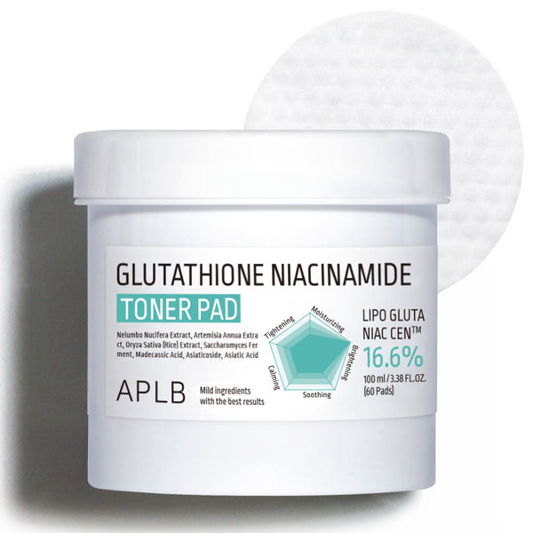 APLB Glutathione Niacinamide Toner Pad 100ml/60pads