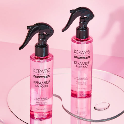 Kerasys Keramide Soin Réparateur Sans Rinçage 200 ml (lot de 2)
