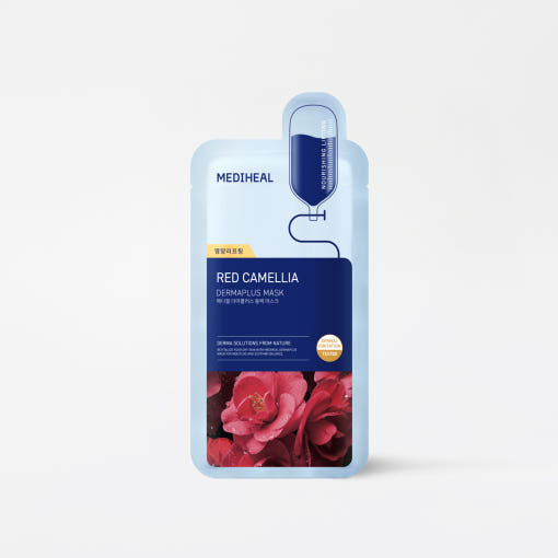 MEDIHEAL Dermaplus Mask 22ml X 10ea #Red Camellia