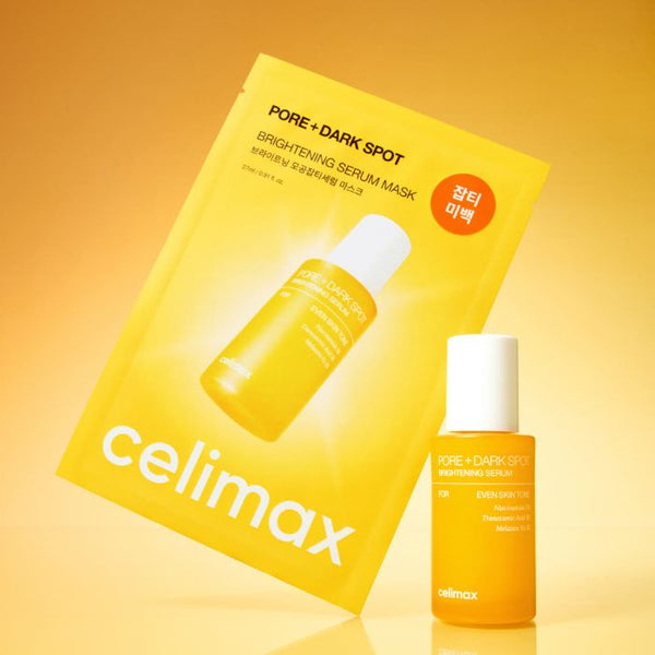 Celimax Pore+ Dark Spot Brightening Serum Mask 27ml X 10ea