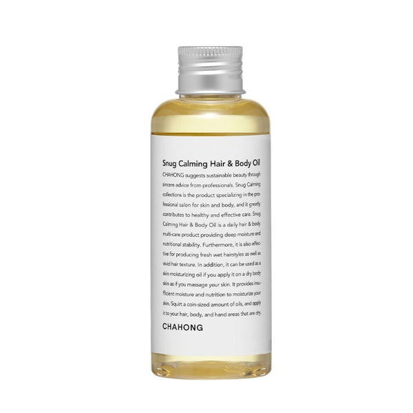 CHAHONG Snug Huile Apaisante Cheveux & Corps 150 ml