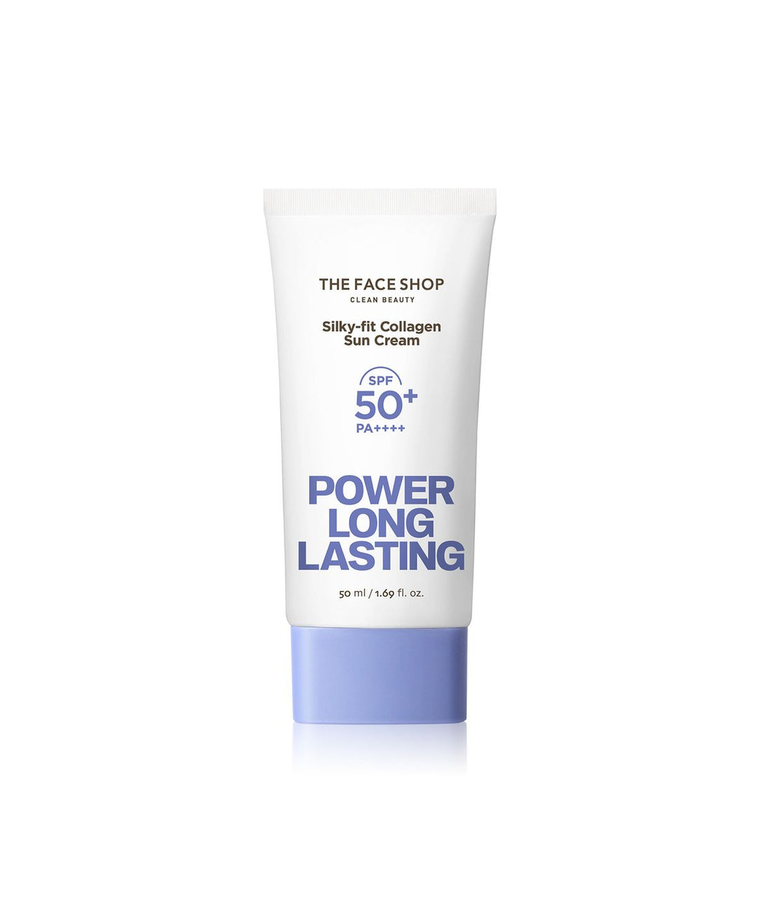 THE FACE SHOP Power Long Lasting Silky-fit Collagen Sun Cream SPF50+ PA++++ 50ml