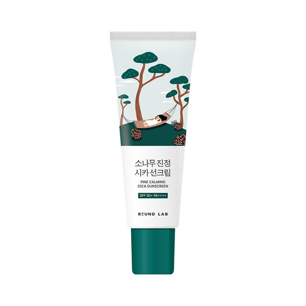 Round Lab Crème Solaire Pine Calming Cica SPF50+ 40 ml