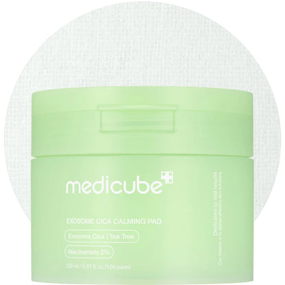 Medicube Exosome Cica Calming Pad 150Ml/100 Pads
