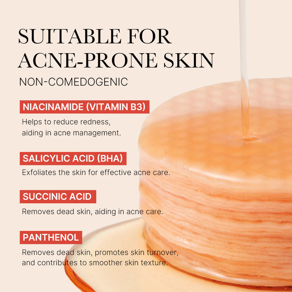 Medicube Red Succinic Acid Peeling Pad 155G/70Pads