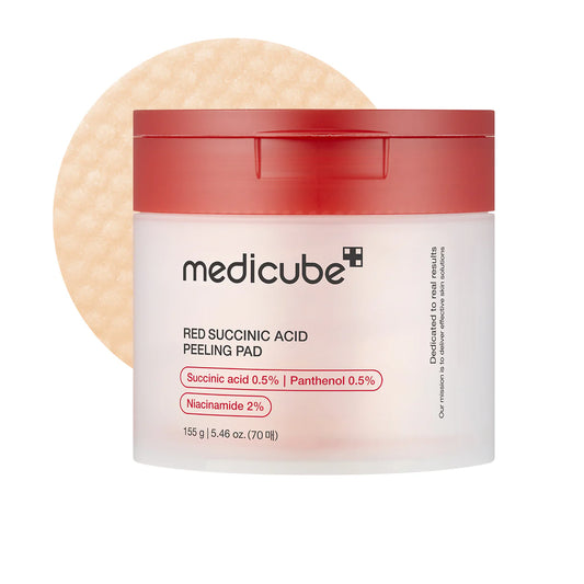 Medicube Red Succinic Acid Peeling Pad 155G/70Pads