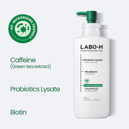 Labo H Hair Loss Relief Shampoo Scalp Strengthening 400Ml