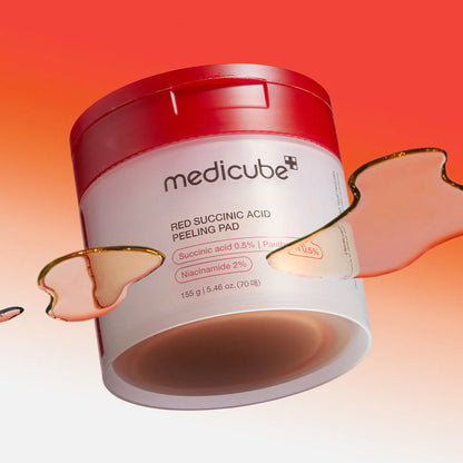 Medicube Red Succinic Acid Peeling Pad 155G/70Pads