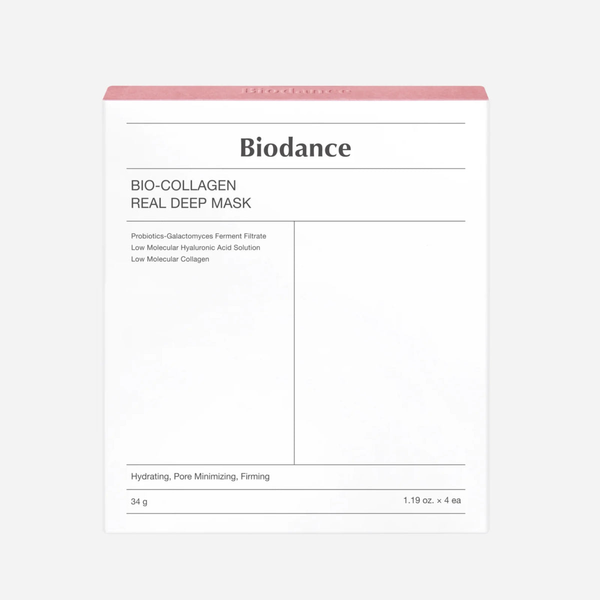 BIODANCE Bio-Collagen Real Deep Mask x4