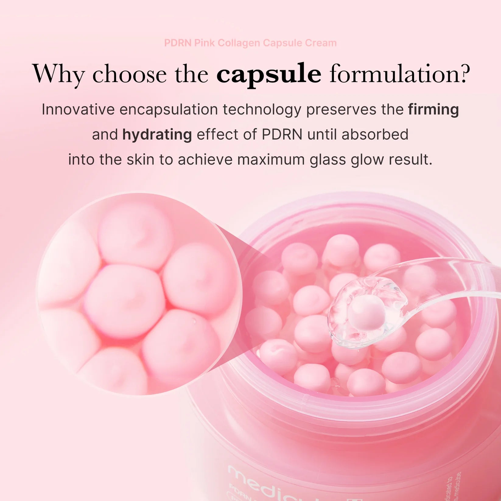 medicube PDRN Pink Collagen Capsule Cream 55ml