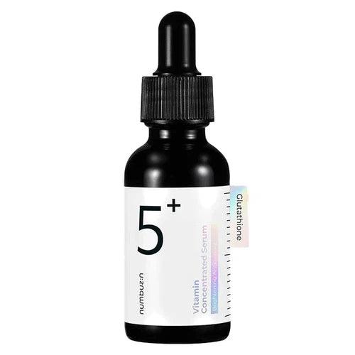 numbuzin No.5+ Vitamin Concentrated Serum 30ml-Ampoule-Skincare Coréenne