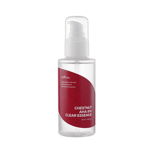 Isntree Chestnut AHA 8% Clear Essence 100ml-Ampoule-Skincare Coréenne