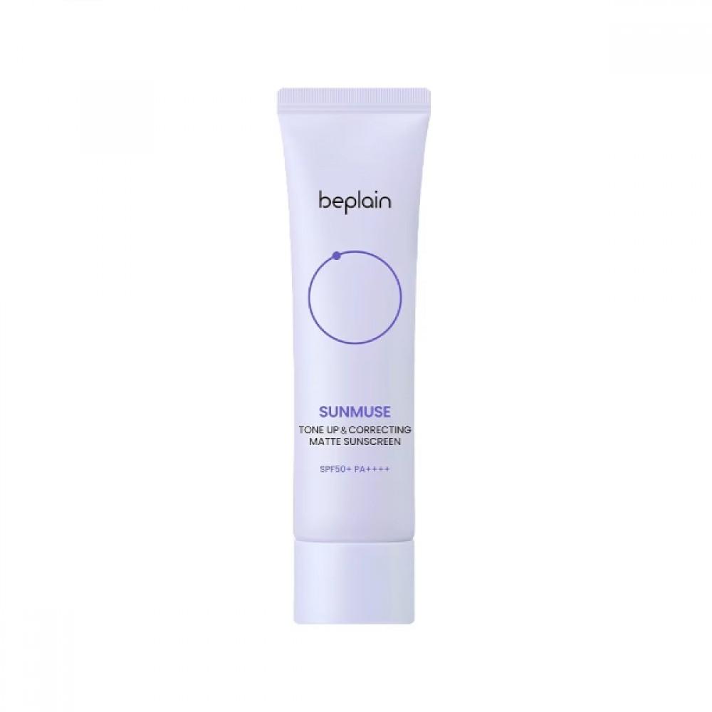 Beplain Sunmuse Tone-Up & Correcting [Matte] Sunscreen (Spf50+/Pa++++) 50Ml