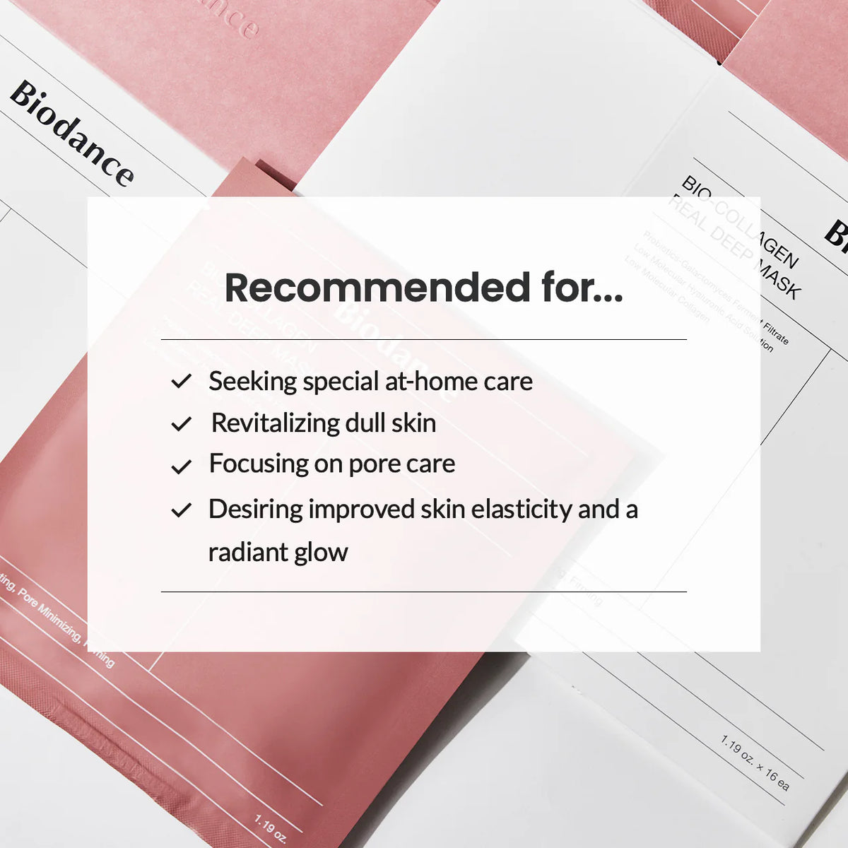 BIODANCE Bio-Collagen Real Deep Mask x4