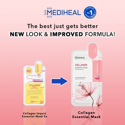 Mediheal Collagen Essential Mask Sheet 10P