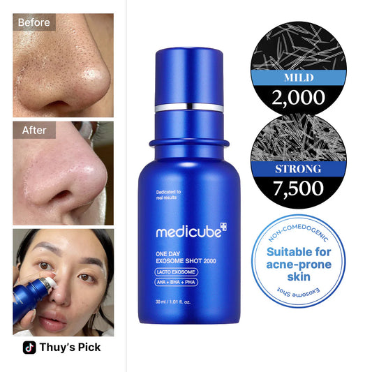 Medicube One Day Exosome Shot Pore Ampoule 2000 30Ml