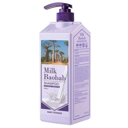 Bioklasse Milk Baobab Hair Shampoo Baby Powder 1000Ml-Shampoo-Skincare Coréenne