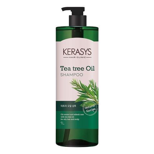 Kerasys Tea Tree Oil Shampoo 1000Ml-Shampoo-Skincare Coréenne