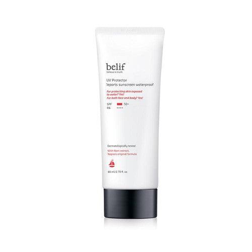 belif UV Protector Leports Waterproof (SPF50+/PA++++) 80ml-Sunscreen-Skincare Coréenne