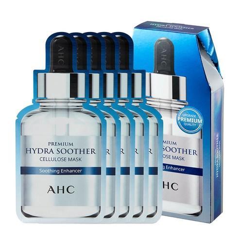 AHC Premium Hydra Soother Cellulose MASK Sheet 27ml x 5ea-Facial Mask-Skincare Coréenne