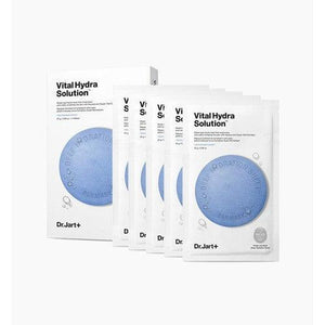 Dr.Jart+ Dermask Vital Hydra Solution Value Pack 25g x 5pcs-Facial Mask-Skincare Coréenne