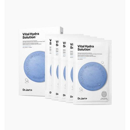 Dr.Jart+ Dermask Vital Hydra Solution Value Pack 25g x 5pcs-Facial Mask-Skincare Coréenne